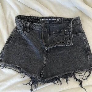 Alexander Wang bite high rise shorts size 27
